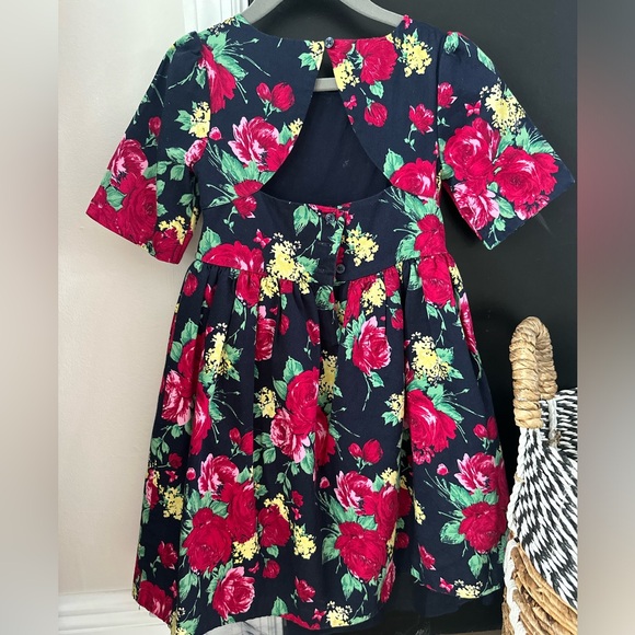 Twin Girls Floral Dress - Picture 3 of 5